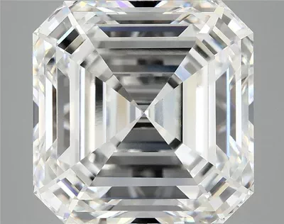 10.43ct E VVS2 Rare Carat Ideal Cut Asscher Lab Grown Diamond