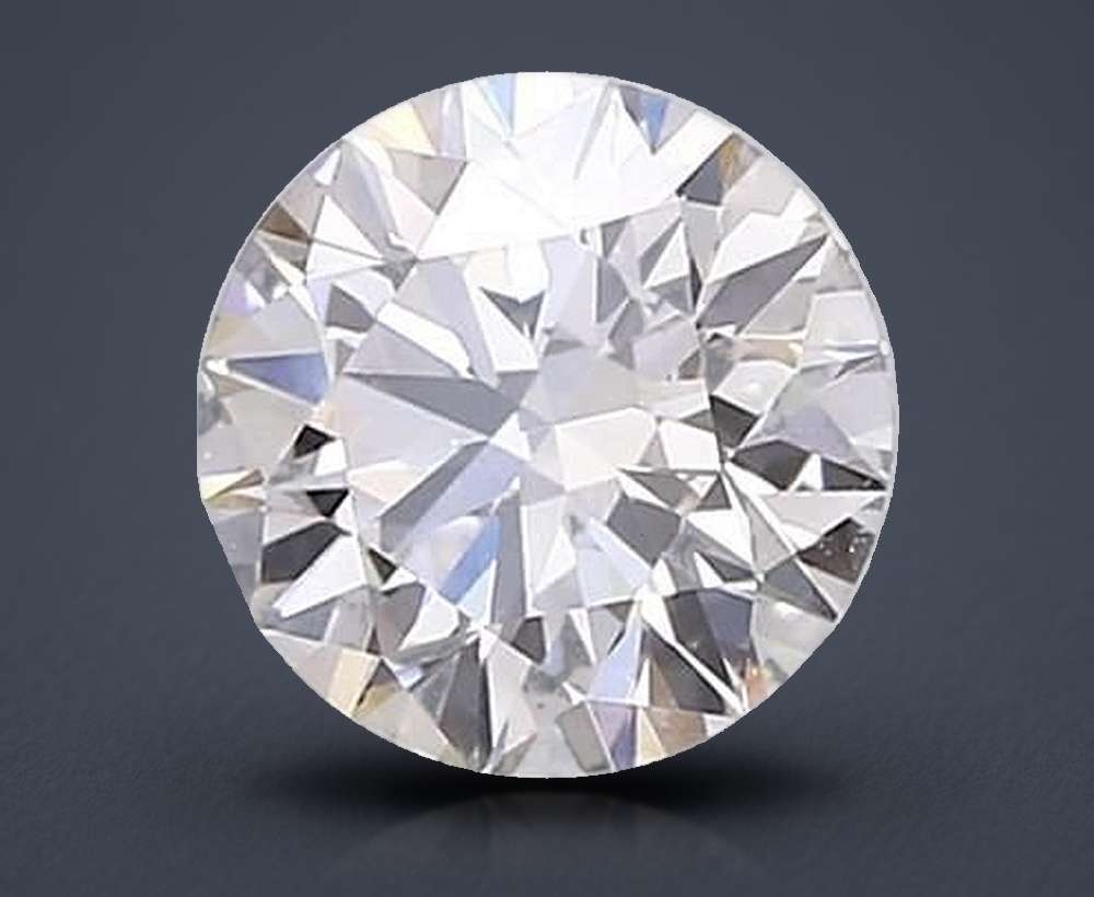 1.26ct H VS1 Rare Carat Ideal Cut Round Lab Grown Diamond