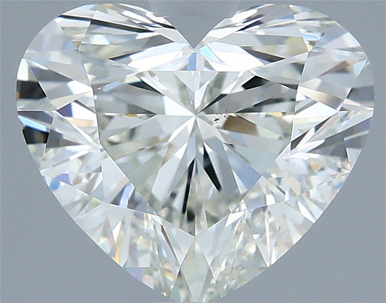 2.05ct K VS2 Rare Carat Ideal Cut Heart Diamond