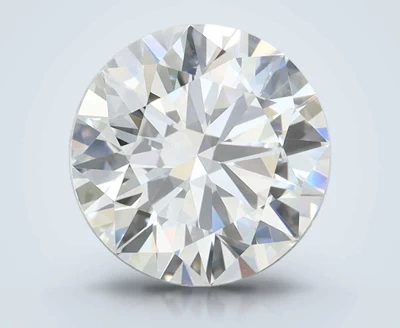 5.07ct F VVS1 Rare Carat Ideal Cut Round Lab Grown Diamond