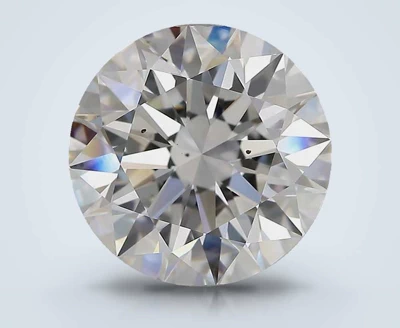 5.25ct G VS2 Rare Carat Ideal Cut Round Diamond