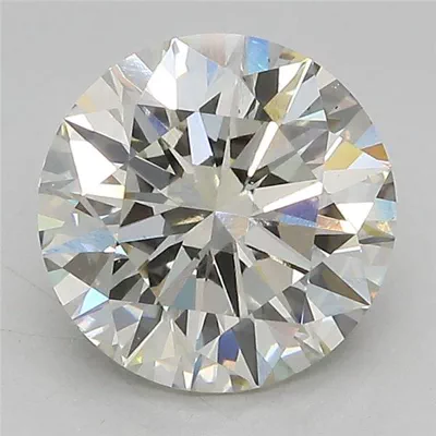 3.18ct J VS1 Rare Carat Ideal Cut Round Lab Grown Diamond