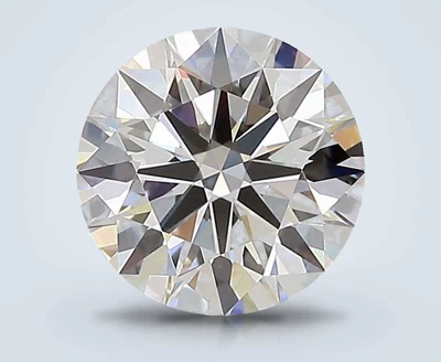 1.54ct D VVS2 Rare Carat Ideal Cut Round Lab Grown Diamond