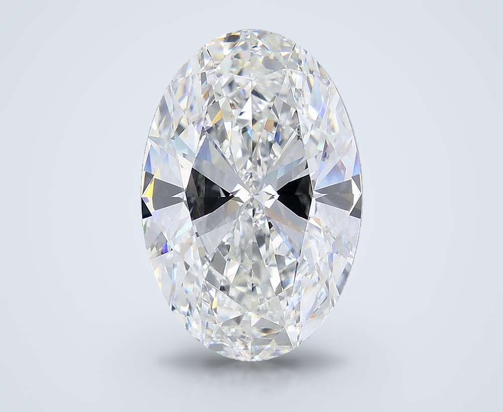10.29ct F VVS2 Rare Carat Ideal Cut Oval Lab Grown Diamond