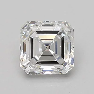 1.10ct D VS1 Rare Carat Ideal Cut Asscher Lab Grown Diamond