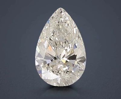 1.41ct E VVS2 Rare Carat Ideal Cut Pear Lab Grown Diamond