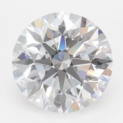 2.45ct D FL Rare Carat Ideal Cut Round Lab Grown Diamond
