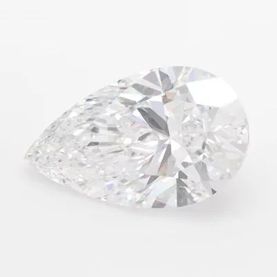 1.24ct D VVS1 Rare Carat Ideal Cut Pear Lab Grown Diamond