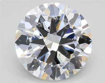 2.91ct D VS1 Excellent Cut Round Lab Grown Diamond