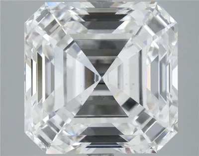 11.57ct E VS2 Rare Carat Ideal Cut Asscher Lab Grown Diamond