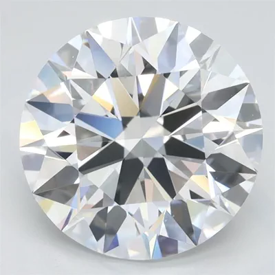 3.43ct D IF Rare Carat Ideal Cut Round Lab Grown Diamond