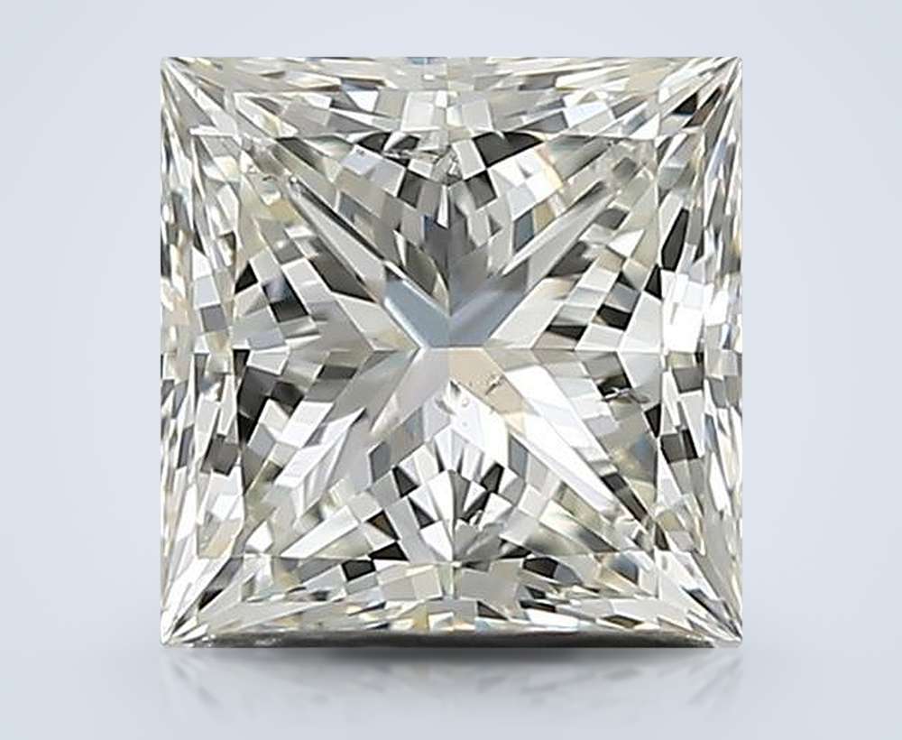 1.70ct K SI2 Excellent Cut Princess Diamond