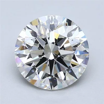 2.22ct H VS1 Rare Carat Ideal Cut Round Diamond