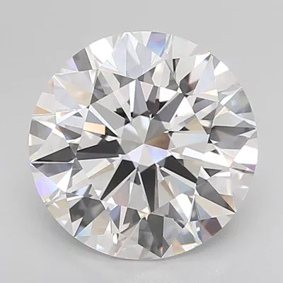 6.08ct D IF Rare Carat Ideal Cut Round Lab Grown Diamond