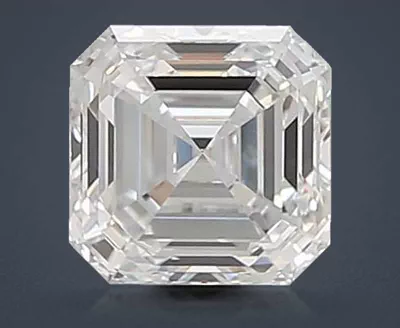1.03ct E VS1 Rare Carat Ideal Cut Asscher Lab Grown Diamond