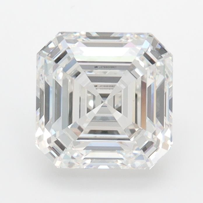 1.59ct F VVS1 Rare Carat Ideal Cut Asscher Lab Grown Diamond