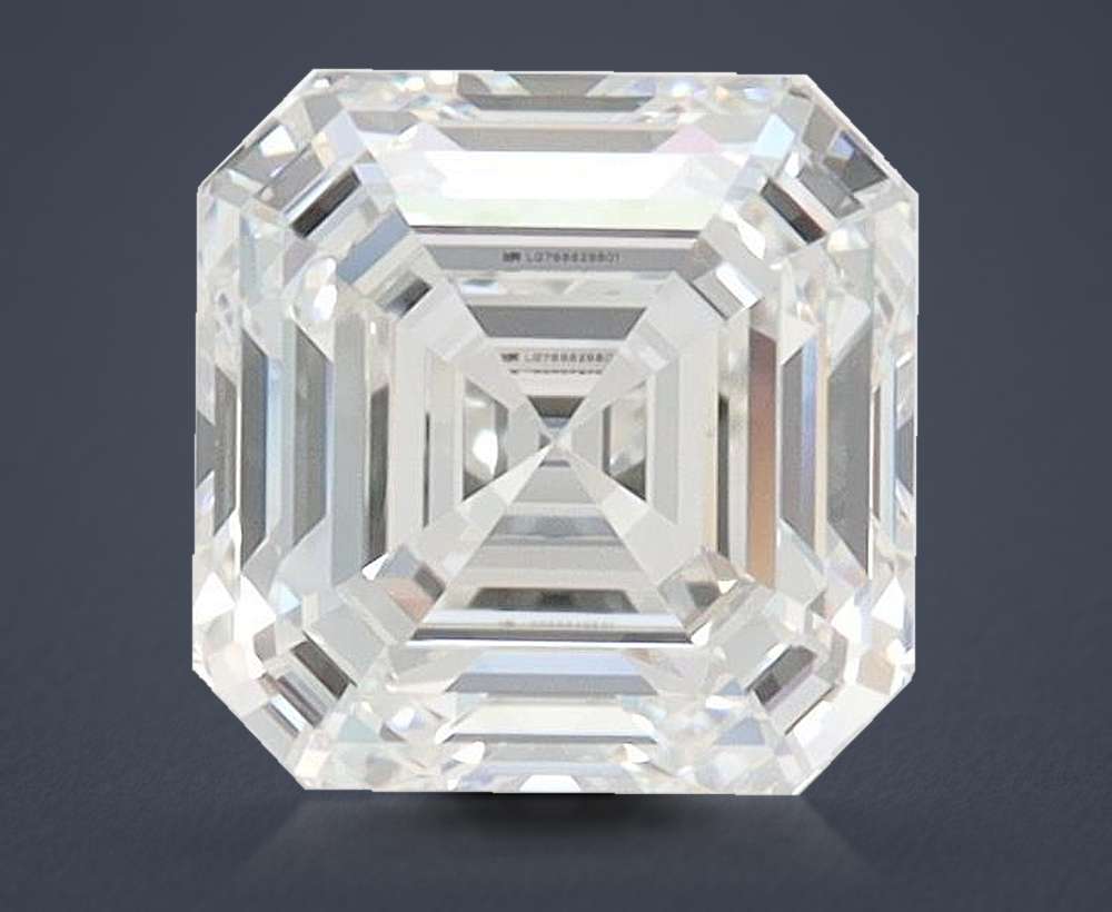 1.59ct F VVS1 Rare Carat Ideal Cut Asscher Lab Grown Diamond