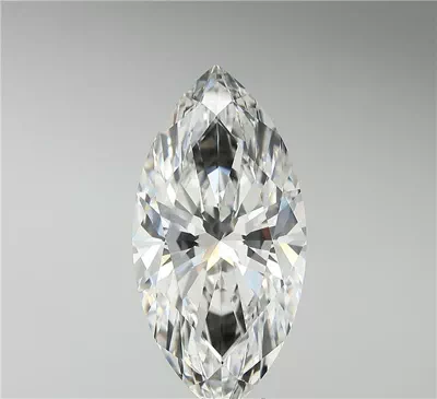 7.02ct F VVS2 Rare Carat Ideal Cut Marquise Lab Grown Diamond