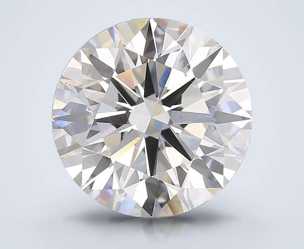 9.02ct E VS1 Rare Carat Ideal Cut Round Lab Grown Diamond