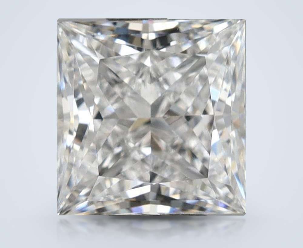 0.96ct E IF Rare Carat Ideal Cut Princess Lab Grown Diamond