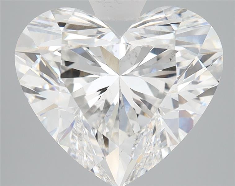 4.56ct E VS2 Rare Carat Ideal Cut Heart Lab Grown Diamond