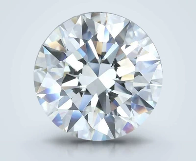 7.40ct J VVS1 Rare Carat Ideal Cut Round Diamond
