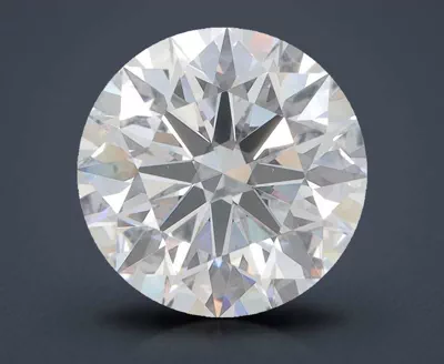 4.27ct F VS2 Rare Carat Ideal Cut Round Lab Grown Diamond
