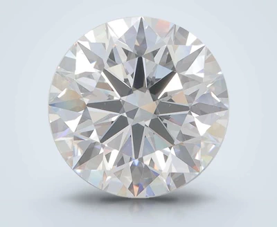 4.27ct F VS2 Rare Carat Ideal Cut Round Lab Grown Diamond