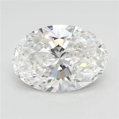 4.07ct E VS1 Rare Carat Ideal Cut Oval Lab Grown Diamond