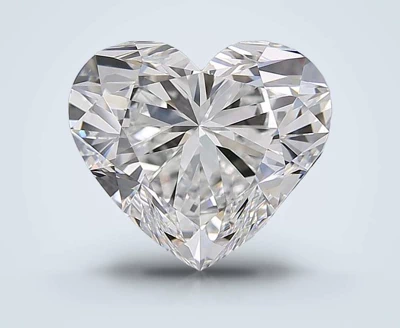 6.09ct D VS1 Rare Carat Ideal Cut Heart Diamond