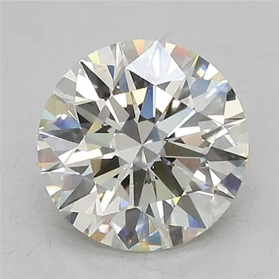 2.07ct I VS2 Excellent Cut Round Lab Grown Diamond