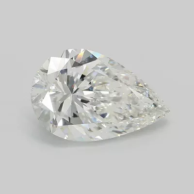 4.25ct F VS1 Very Good Cut Pear Lab Grown Diamond