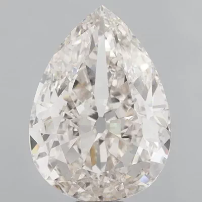 11.03ct J VS1 Very Good Cut Pear Lab Grown Diamond
