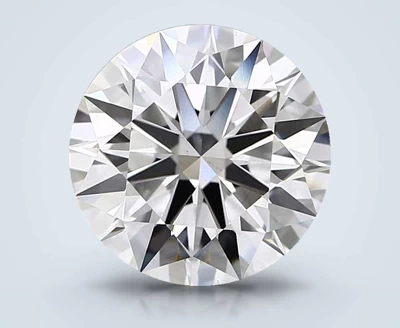 4.55ct H VS1 Rare Carat Ideal Cut Round Lab Grown Diamond