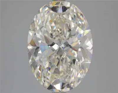 5.51ct K SI2 Rare Carat Ideal Cut Oval Diamond
