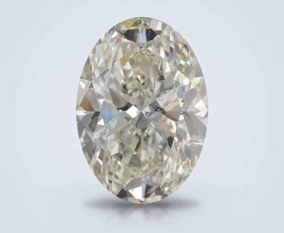 5.51ct K SI2 Rare Carat Ideal Cut Oval Diamond