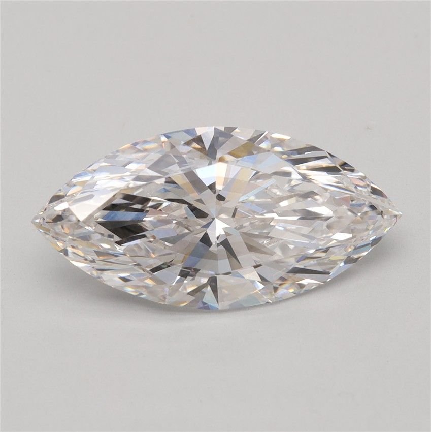 2.46ct G SI1 Rare Carat Ideal Cut Marquise Lab Grown Diamond