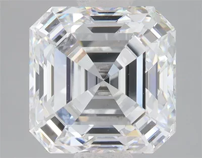 3.08ct E VS1 Rare Carat Ideal Cut Asscher Lab Grown Diamond