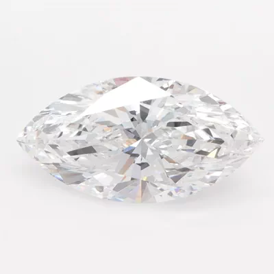 2.03ct D VVS1 Rare Carat Ideal Cut Marquise Lab Grown Diamond