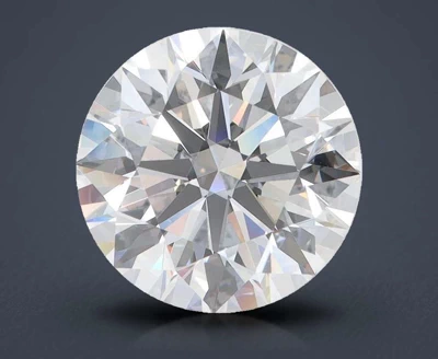 4.27ct D IF Rare Carat Ideal Cut Round Lab Grown Diamond