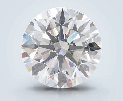 4.27ct D IF Rare Carat Ideal Cut Round Lab Grown Diamond
