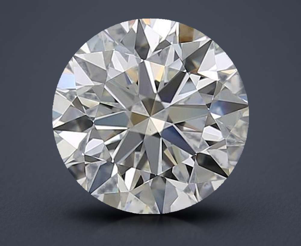 3.30ct G VS1 Rare Carat Ideal Cut Round Diamond