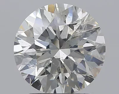 1.81ct I SI2 Rare Carat Ideal Cut Round Diamond