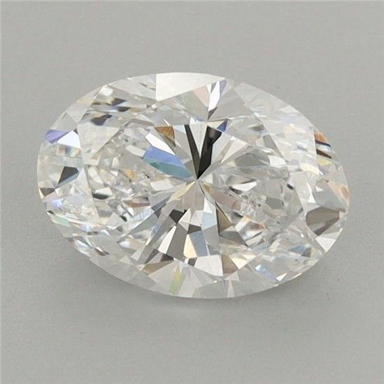 1.50ct D VVS2 Very Good Cut Oval Lab Grown Diamond