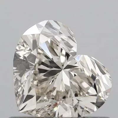 0.70ct K VS2 Rare Carat Ideal Cut Heart Diamond