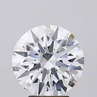 4.27ct E SI1 Rare Carat Ideal Cut Round Lab Grown Diamond
