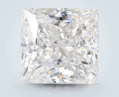 4.23ct D VVS2 Rare Carat Ideal Cut Princess Lab Grown Diamond