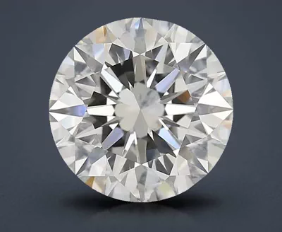 5.03ct H IF Rare Carat Ideal Cut Round Diamond