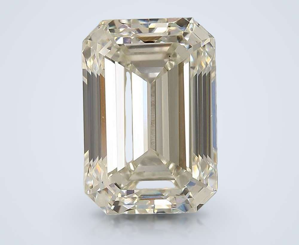 10.50ct H VS1 Very Good Cut Emerald Lab Grown Diamond