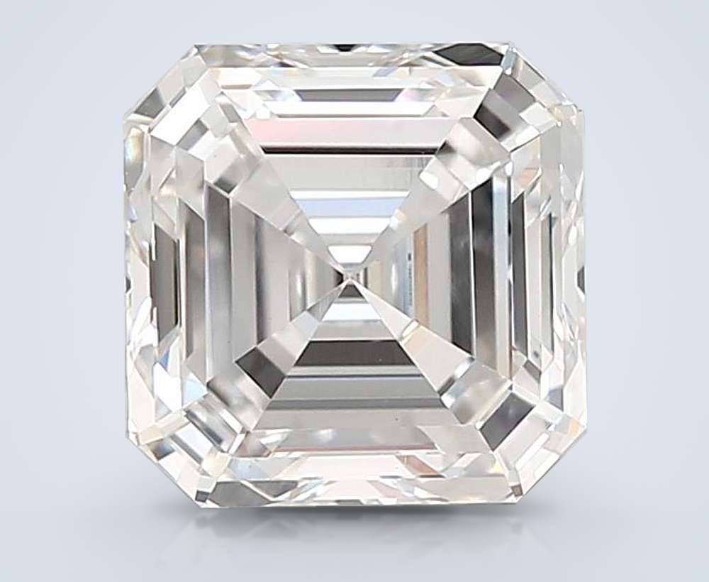 4.08ct E VS1 Excellent Cut Asscher Lab Grown Diamond